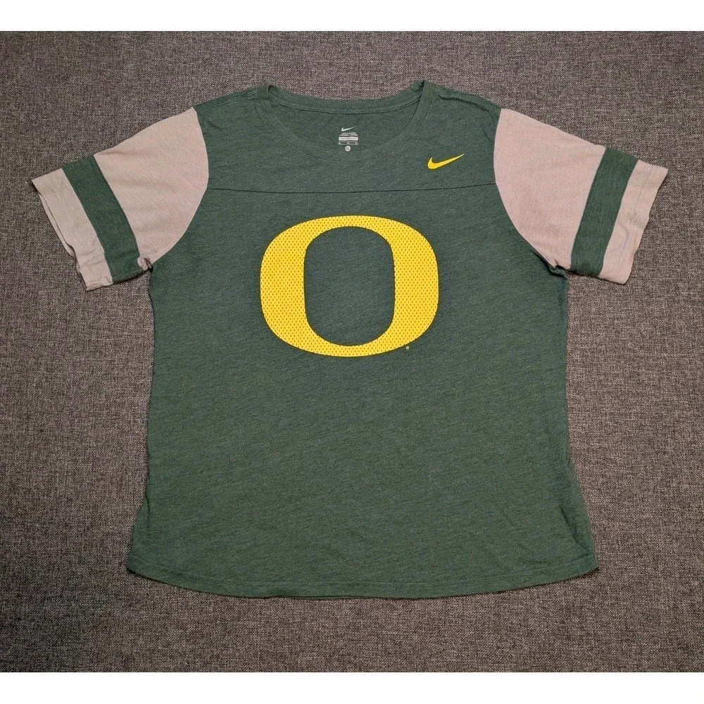 Nike Oregon Ducks University NCAA Performance Shirt Football Women's XL